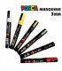 POSCA lakmarker – middellange punt 2 mm