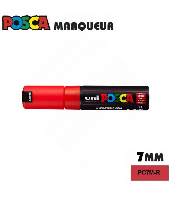 POSCA lakmarker – 5 mm breed vilt in 4 kleuren