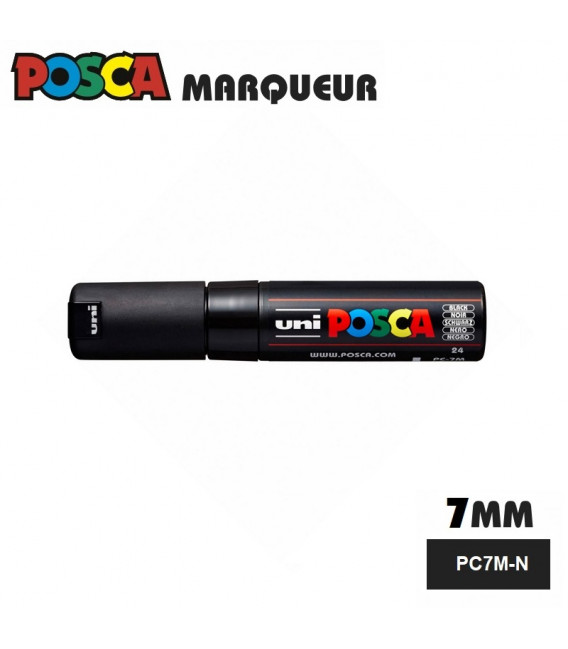 POSCA lakmarker – 5 mm breed vilt in 4 kleuren