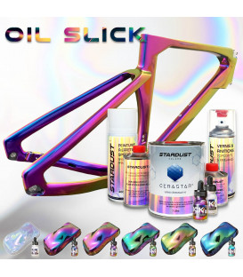 Kit complete van Oil Slick effect verf voor fietsen