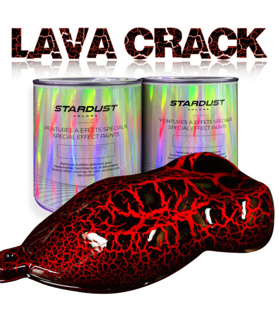 LAVA CRACKS crackled effect verf